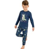 Rolypoly RP3862C Erkek Çocuk Uzun Kol Pijama Takım - Lacivert - 4 - 5 Yaş