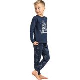 Rolypoly RP3864G Baba Oğul Uzun Kol Pijama Takım (Oğul) - Lacivert - 11 - 12 Yaş