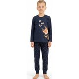 Rolypoly RP3935C Baba Oğul Uzun Kol Pijama Takım (Oğul) - Lacivert - 8 - 9 Yaş