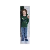 RolyPoly Uzun Kollu Erkek Çocuk Pijama Takımı Koyu Yeşil EDY1108KY - 1 - 2 Yaş