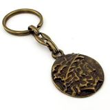 Roma İmparatorluğu İskenderiye Follis Sikke Bronz Metal Anahtarlık KC250