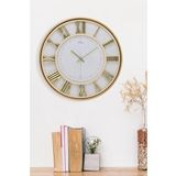 ROMA RAKAMLI BEYAZ ZEMİNLİ DUVAR SAATİ 43 CM