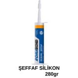 Roma Romabond Silikon Şeffaf 2'Li Paket