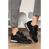 romamod Spor Kadın siyah Ayakkabı su geçirmez ortopeddik Taban Sneaker Günlük yürüyüş Ayakkabısı 0980
