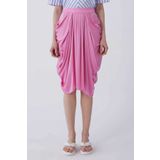 Roman Cepli Midi Etek Pembe Y2115047_038