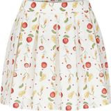 ROMAN Desenli Mini Etek Standart Renk Y2315039_089 - 34 - Renkli
