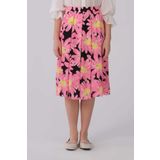 Roman Floral Desenli Midi Etek Standart Renk Y2135003_089