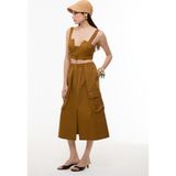 ROMAN Kargo Cepli Etek K.kahve YY015040_051 - Koyu Kahve - 42