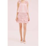 Roman Organze Mini Elbise Pembe Y9911010_038