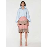 Roman Pul Detaylı Etek Pembe Y1915013_038