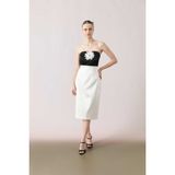 ROMAN Saten Midi Boy Etek Beyaz Y2415037_002 - 36