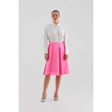 ROMAN Saten Pileli Etek Pembe K2315071_038 - 42