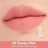 Romand Doğal Dudak Rengi Veren Mat Dudak Kalemi - Lip Mate Pencil - Dovey Pink - Pembe