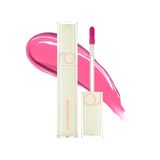 Romand Nemli ve Parlak Görünüm Sağlayan Dewy Ful Water Tint Milk Grocery Murmur Pink Ruj