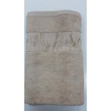 Romans Bamboo Banyo Havlusu Cappuccino 90*145 cm - 90 x 145 cm - Açık Kahverengi