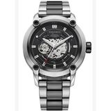 ROMANSON Parm3Bs010Dda32W ÇELİK KASA ÇELİK KORDON OTOMATİK MEKANİZME ERKEK KOL SAATİ
