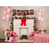 Romantik Gül Temalı Arka Plan, 200X150CM, Stüdyo Fonu - -