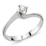 Romeo Pırlanta RM-10025 0.22 Ct Tektaş Yüzük