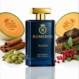 Romeron 410 Platin 50 ml Erkek Parfüm EDP Aromatik Fresh Koku Hediye Seçeneği