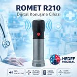 Romet R210 Ultra Hafif Dijital Ses ve Ton Ayarlı Elektrolarenks Konuşma Cihazı - 145 gr