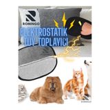 Romingo Kedi Köpek Kıyafet Koltuk Tüy,Toz,Tiftik Toplama Eldiven Yıkanabilir Tüy Temizleme