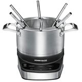 Rommelsbacher F 1200 elektrikli fondü seti, paslanmaz çelik, 2,5 litre