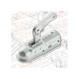Römork ve Karavan Kaplin - 2000 Kg - Yuvarlak 50 Mm Bağlantı