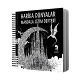 Romos Kitap Harika Dünyalar - Mandala Çizim Defteri
