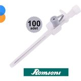 Romsons Branül (Anjiokat) Gri 16G 100'LÜ Kutu