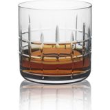 Rona Cumberland Montgomery Viski Bardağı - 370 ml - 6'lı Set | Slovak İşçiliği, Avrupa Üretimi - Saydam