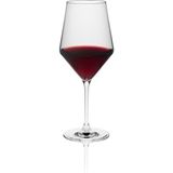 Rona Edge Kırmızı Şarap Kadehi - 520 ml - 6'lı Set - Saydam