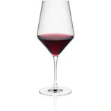 Rona Edge Kırmızı Şarap Kadehi - 640 ml - 6'lı Set | Slovak İşçiliği, Avrupa Üretimi - Saydam