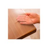 Rona Home 1.4 Mm Pvc Masa Örtüsü Ve Koruyucusu Süper Net Yumuşak Seffaf Su Geçirmez Isıya Dayanıklı 1.4mm