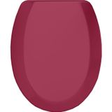 Rona Parlak Bordo Tisa ThermoPlast Standart Klozet Kapağı (Üstten Monte)