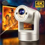 Ronanna 4K Lazer Projeksiyon Cihazı 1280X720 Çözünürlük 3000:1 Kontrast Bej USB HDMI Wi-Fi