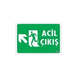 Ronanna Acil Çıkış Uyarı Levhasi 25X35 Kod: 947