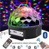 Ronanna Bluetooth USB Mp3 Destekli Siyah LED Işıklı Hoparlör Disko Sahne Topu - Hobi & Eğlence