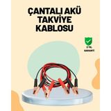 Ronanna Buğz 1200 Amper Jumper Kablo 2 Metre Bakır Uçlu Araç Takviye Seti