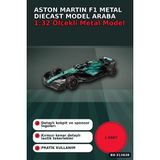 Ronanna Buğz 1:32 Aston Martin F1 Metal Diecast Model Araba - Çek Bırak Oyuncak, Koleksiyon BX-313638