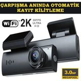 Ronanna Buğz Araç Içi Kamera 1080P Çözünürlük Wifi Gece Görüş Çarpışma Algılama Park Monitörü