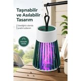 Ronanna Buğz Elektrikli Sinek Öldürücü Mor Işıklı Taşınabilir Haşere Lambası Tek Tuşlu Cihaz