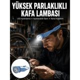Ronanna Buğz Hafif ve Taşınabilir Kamp Kafa Lambası Ayarlanabilir Işık Yeni Nesil