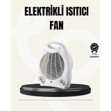 Ronanna Buğz Mini Elektrikli Isıtıcı – Taşınabilir Fanlı Isıtma Sistemi