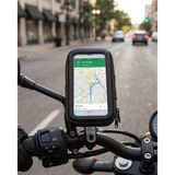Ronanna Buğz Su Geçirmez Motosiklet Bisiklet Telefon Tutucu 360 Derece Döner Gidon Telefon Standı
