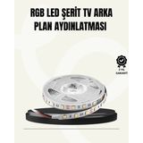 Ronanna Buğz Tv Arkası LED Şerit Işık Otomatik Açma Kapama Özellikli 2mt