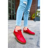 Ronanna CH157 - Ckt Retro Erkek Ayakkabı Kırmızı