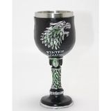 Ronanna Game Of Thrones House Stark 3D Kabartmalı Çelik Kadeh Bardak