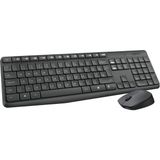 Ronanna Logitech MK235 Ingılızce Kablosuz USB Siyah Multimedya Klavye/mouse Set 920-007931