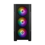 Ronanna Msı Mag Forge M100A Akrilik Yan Panel 3X120MM 1X120MM Argb Fan Psu Yok Matx Gamıng Kasa