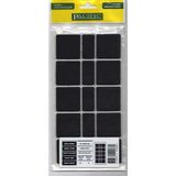 Ronanna Pacific 6040 Bl Yapışkanlı Keçe 40 mm x 40 mm Siyah
